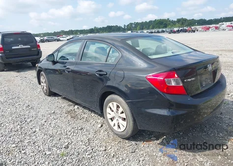2012 Honda Civic Lx from USA, damaged, VIN 19XFB2F54CE101251